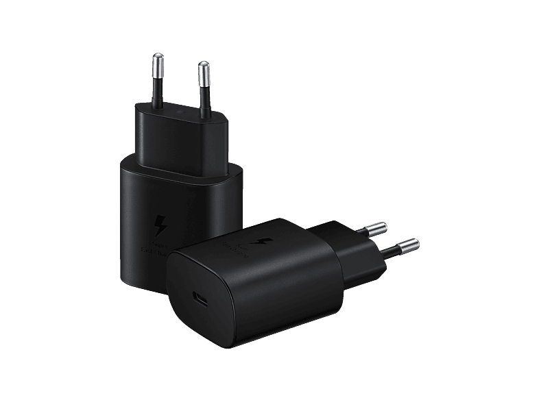 SAMSUNG EP-TA800N 25 W Doppelpack Schnellladeadapter Samsung, Black