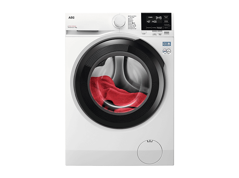 AEG Lr7Fg84B4 Lavatrice, Caricamento frontale, 8 kg, 57,2 cm, Classe A