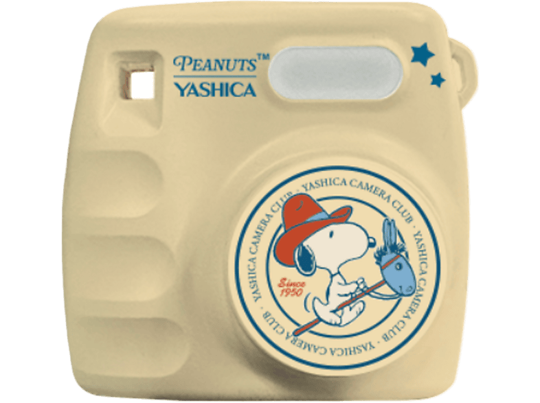 Yashica Peanuts Mini Digitale Camera Crème