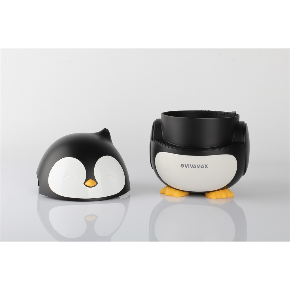 Pinguin alakú aroma diffúzor fedél nélkül.