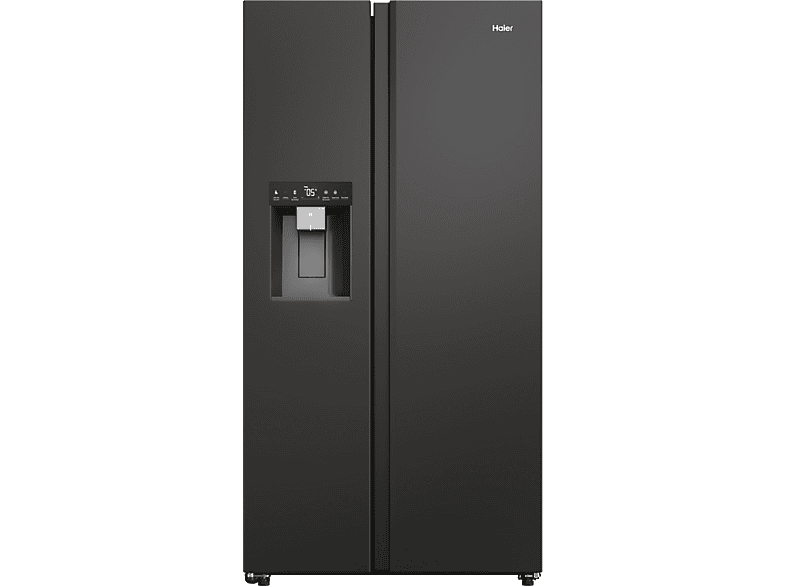 HAIER HSW79F18DIPT SBS 90 SERIE 7 Side-by-Side (601 l, D, 1775 mm hoch, Edelstahl schwarz)
