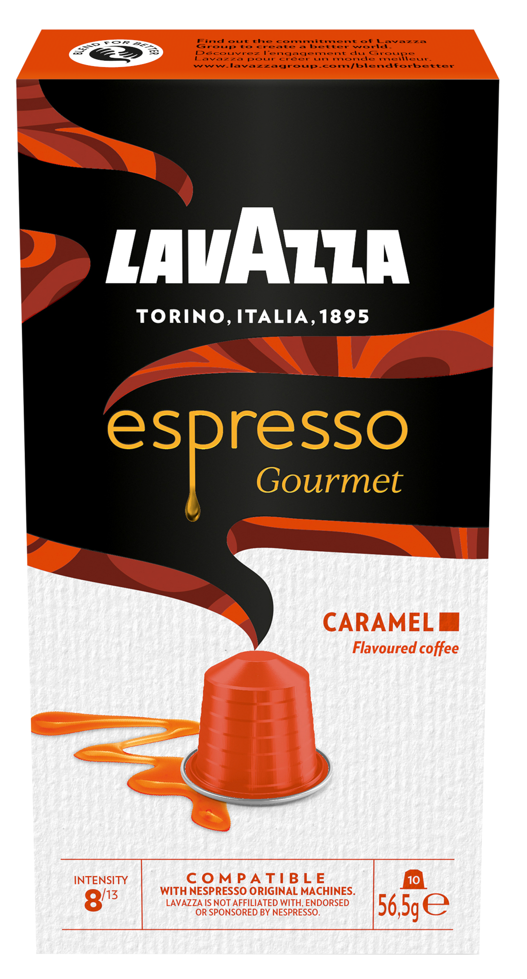 LAVAZZA Caramel Nespresso kapszula, 10 db