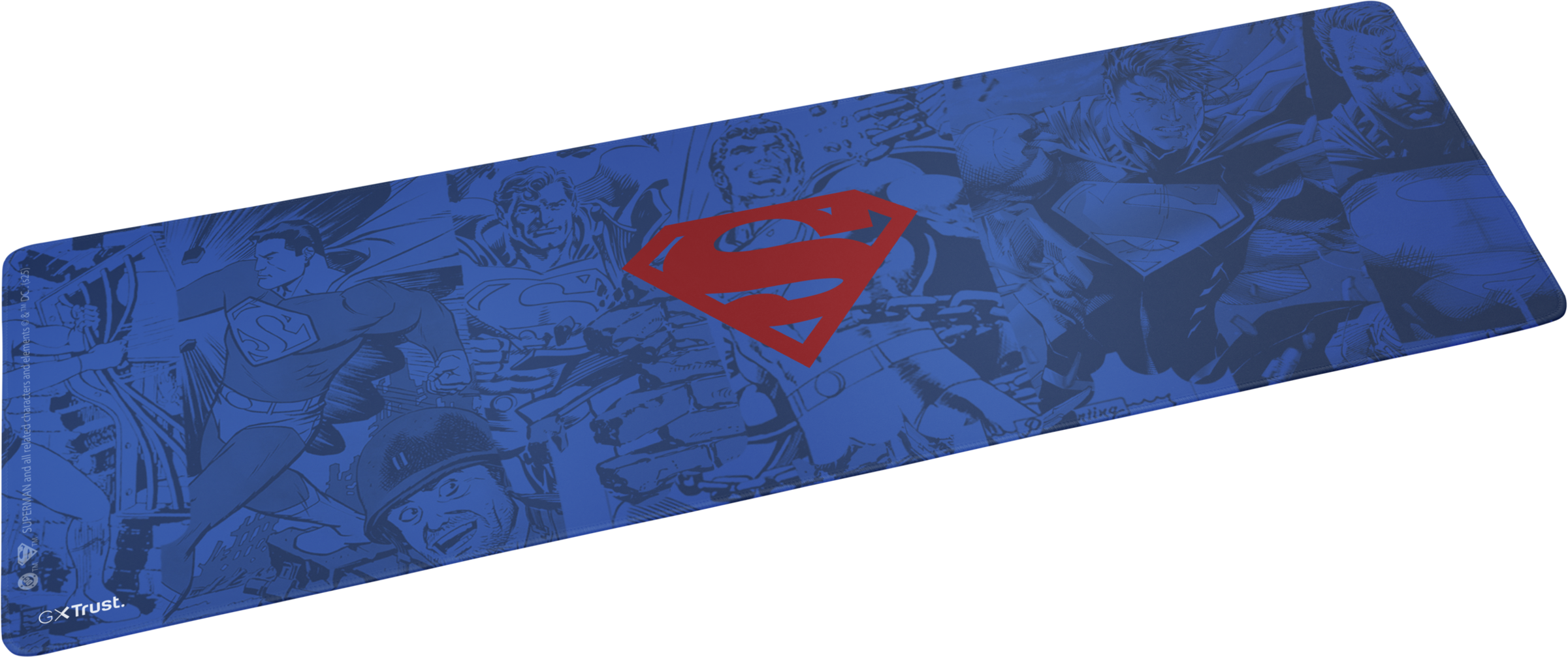 TRUST GXT 759SM XXL egérpad, 930x300x3 mm, kék-piros (25743)