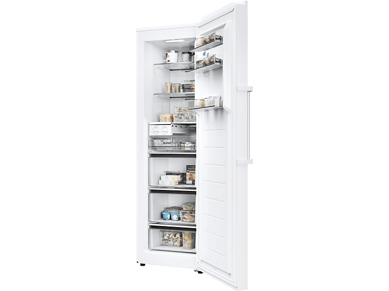 Haier H4F306WAH1 Gefrierschrank (A, 301 l, 1900 mm hoch, No Frost (verminderte Eisbildung), Weiß) — Foto 5 von 5