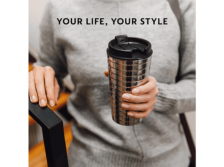 Nespresso Travel Mug Touch, Thermobecher, Isolierbecher, Auslaufsicher, 345 ml — Foto 2 von 3