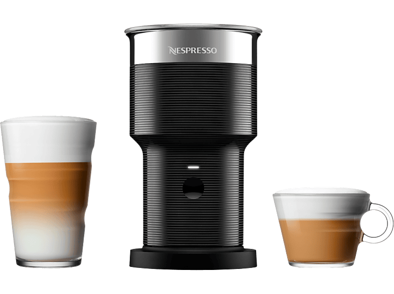 Nespresso Aeroccino XL Milchaufschäumer (Schwarz, 400 ml)
