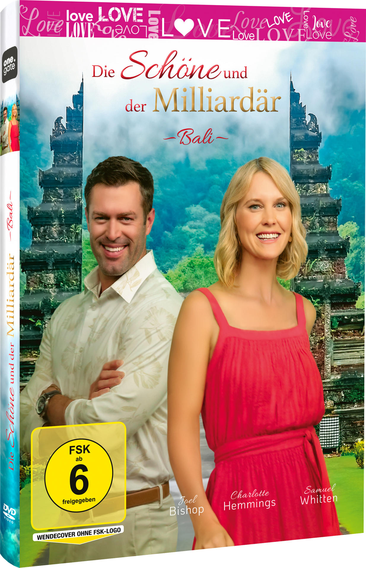 DVD-Cover eines Films mit einem Paar vor verschwommenem Hintergrund. Titel ist auf Deutsch.