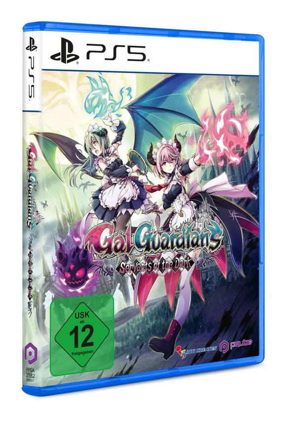 Spielcover: Anime-Mädchen mit Magie. Titel: Gal Guardians. PS5. FSK 12.