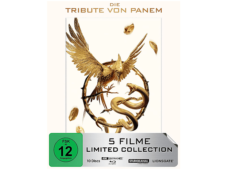 Die Tribute von Panem - 5 Filme Limited Collection [4K Ultra HD Blu-ray]