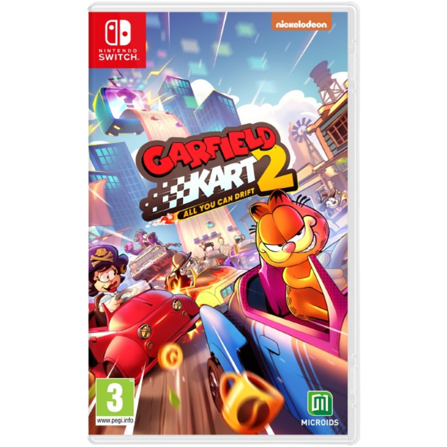 Mindscape Sw Garfield Kart 2 All You Can Drift Switch