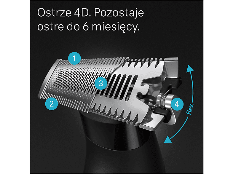 Trymer hybrydowy BRAUN Series X XT5100 – zdjęcie 3