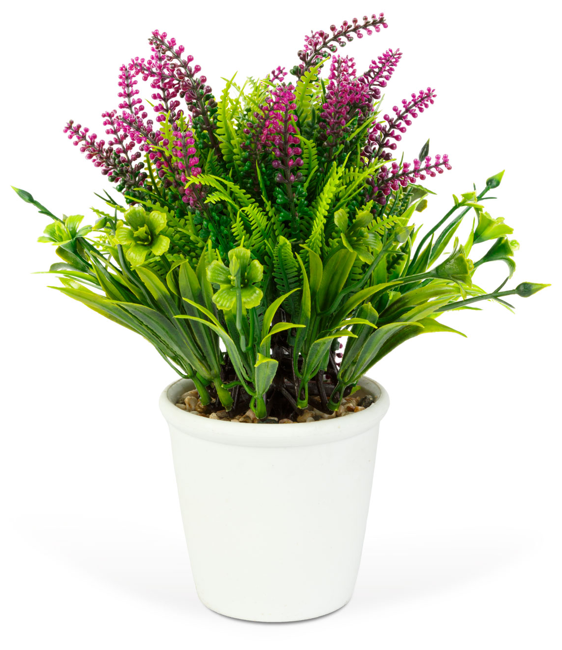 VOG & ARTHS Műnövény dekoráció, levendula, 20 x 8 cm (11893)