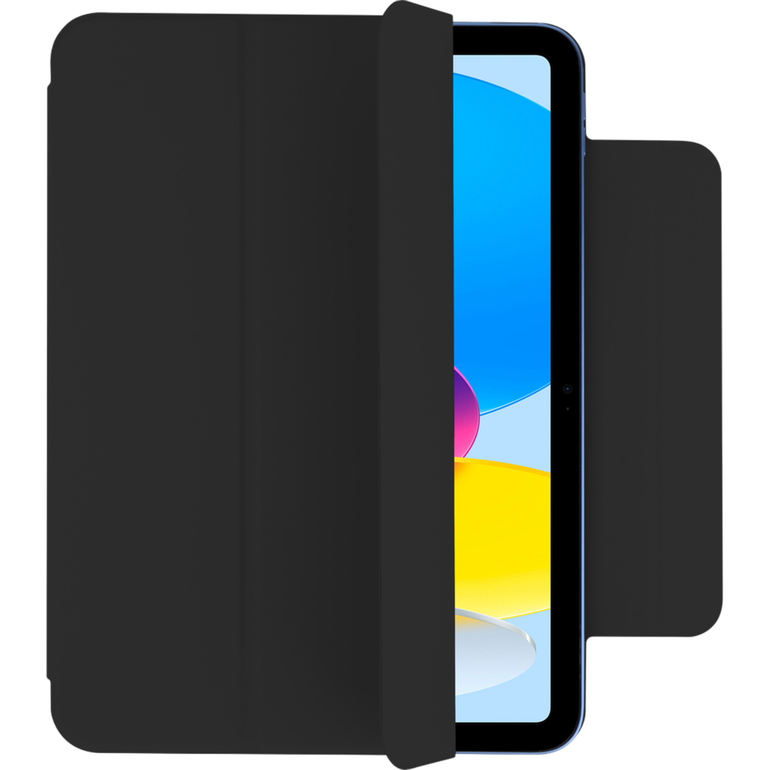 Just In Case Magnetic Trifold Case Apple Ipad 2025 (11th Gen) / 2022 (10th Zwart Beschermhoes