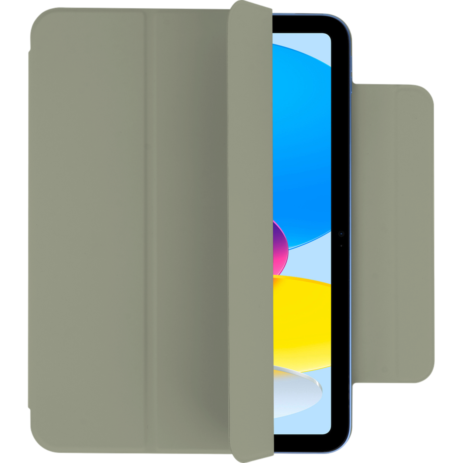 Just In Case Magnetic Trifold Case Apple Ipad 2025 (11th Gen) / 2022 (10th Groen Beschermhoes