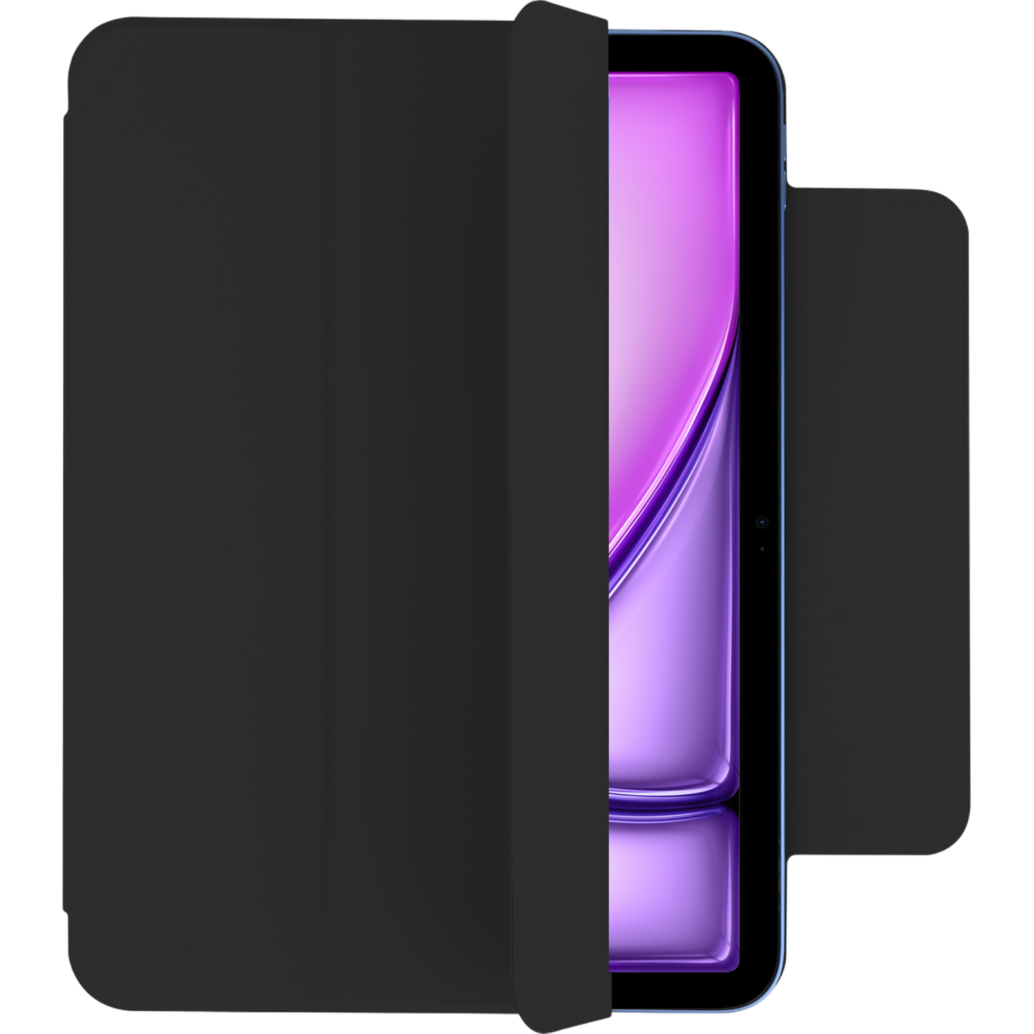 Just In Case Magnetic Trifold Case Apple Ipad Air 11 2025 / 2024 Zwart