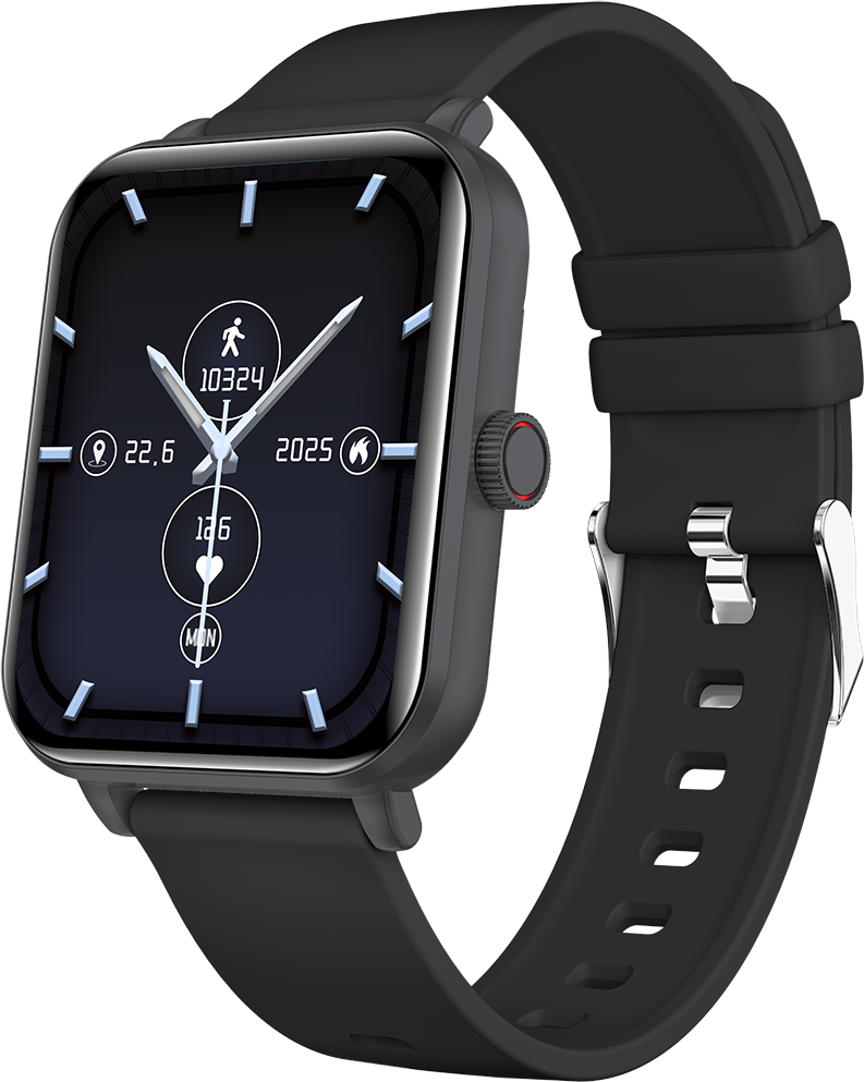 MYPHONE Watch Classic 2 okosóra, fekete (SMA002888)