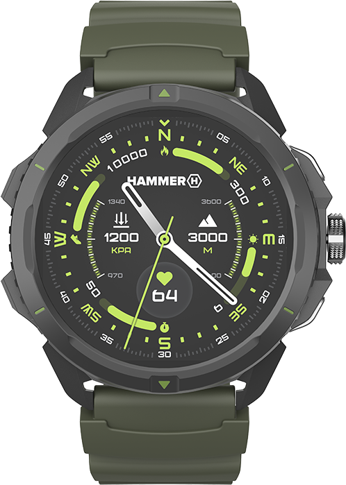 HAMMER WATCH 2 okosóra, Military Edition (HAMMERWATCH2ME)