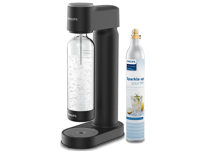 Philips GoZero ADD4901BK/10 + Nabój z gazem CO2