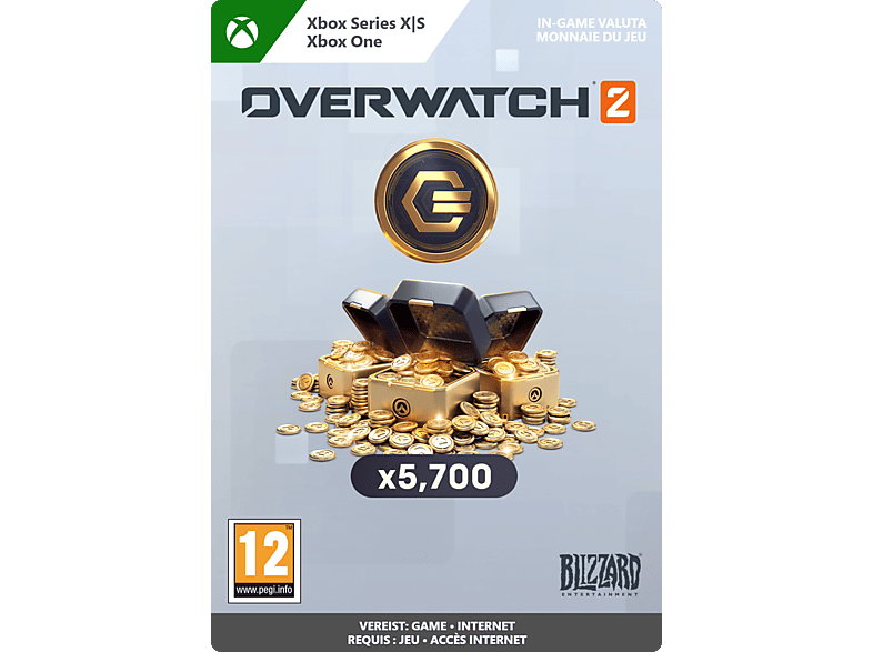 Microsoft Overwatch Pièces 5000 Points