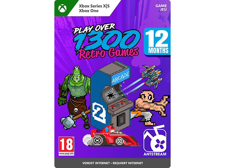 Antstream Arcade 1 Jaar Abonnement