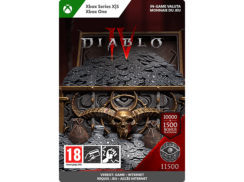 Diablo IV 11 500 Platinum