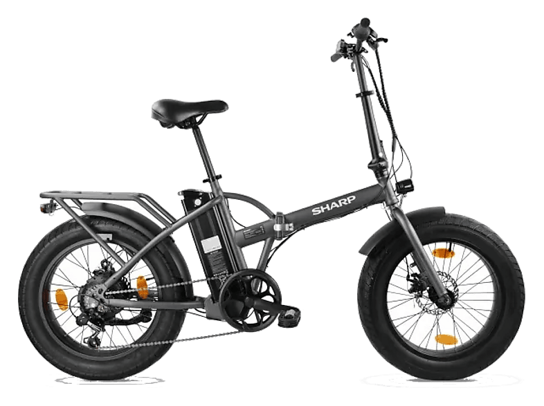 Rower elektryczny SHARP BK-FD06E-N Szary