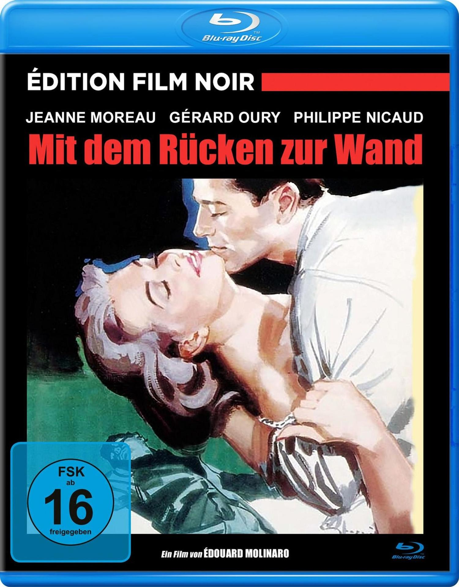 Filmposter eines Mannes, der eine Frau küsst, mit deutschem Text.