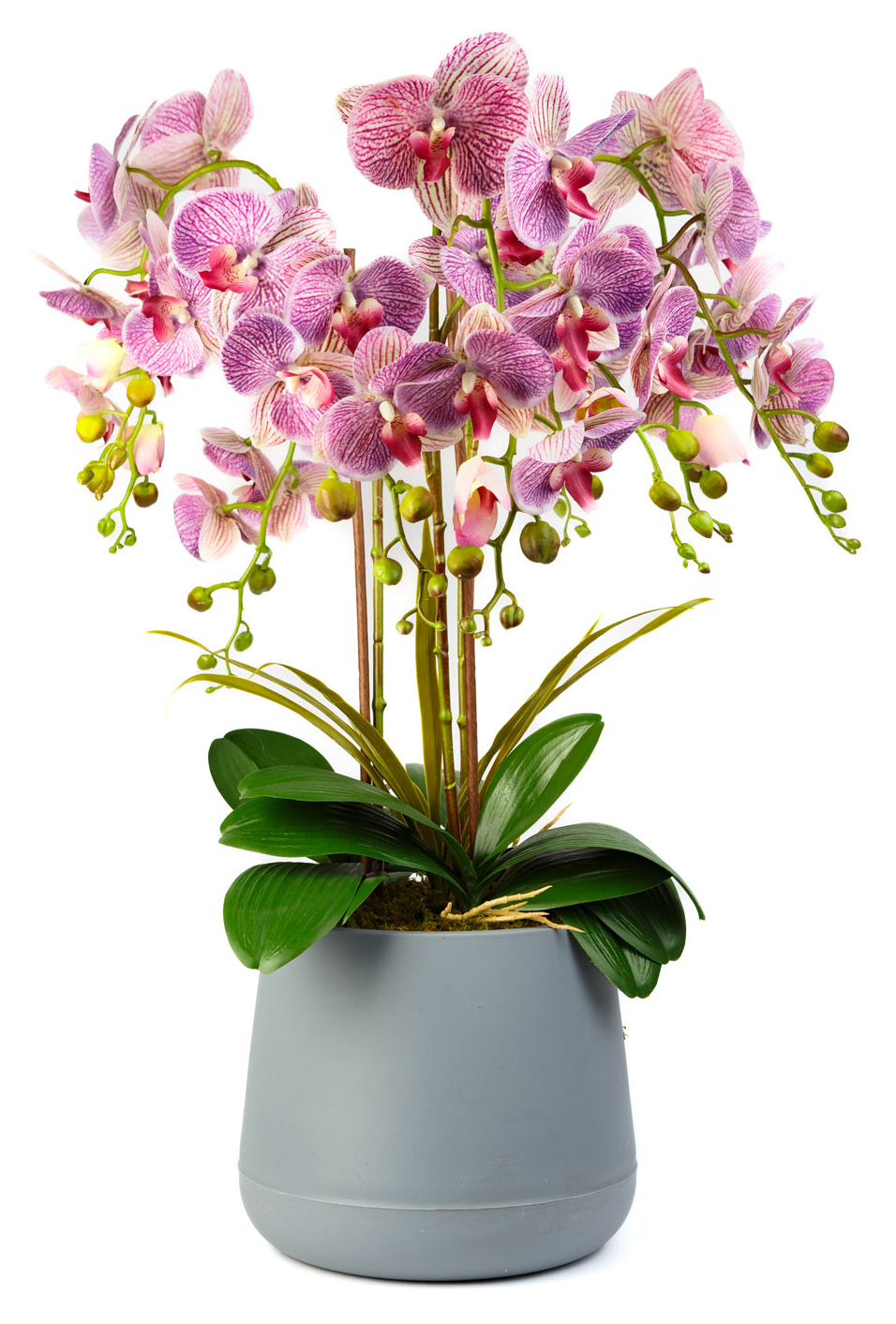 VOG & ARTHS Műnövény dekoráció, orchidea, lila, 83 cm (11899A)