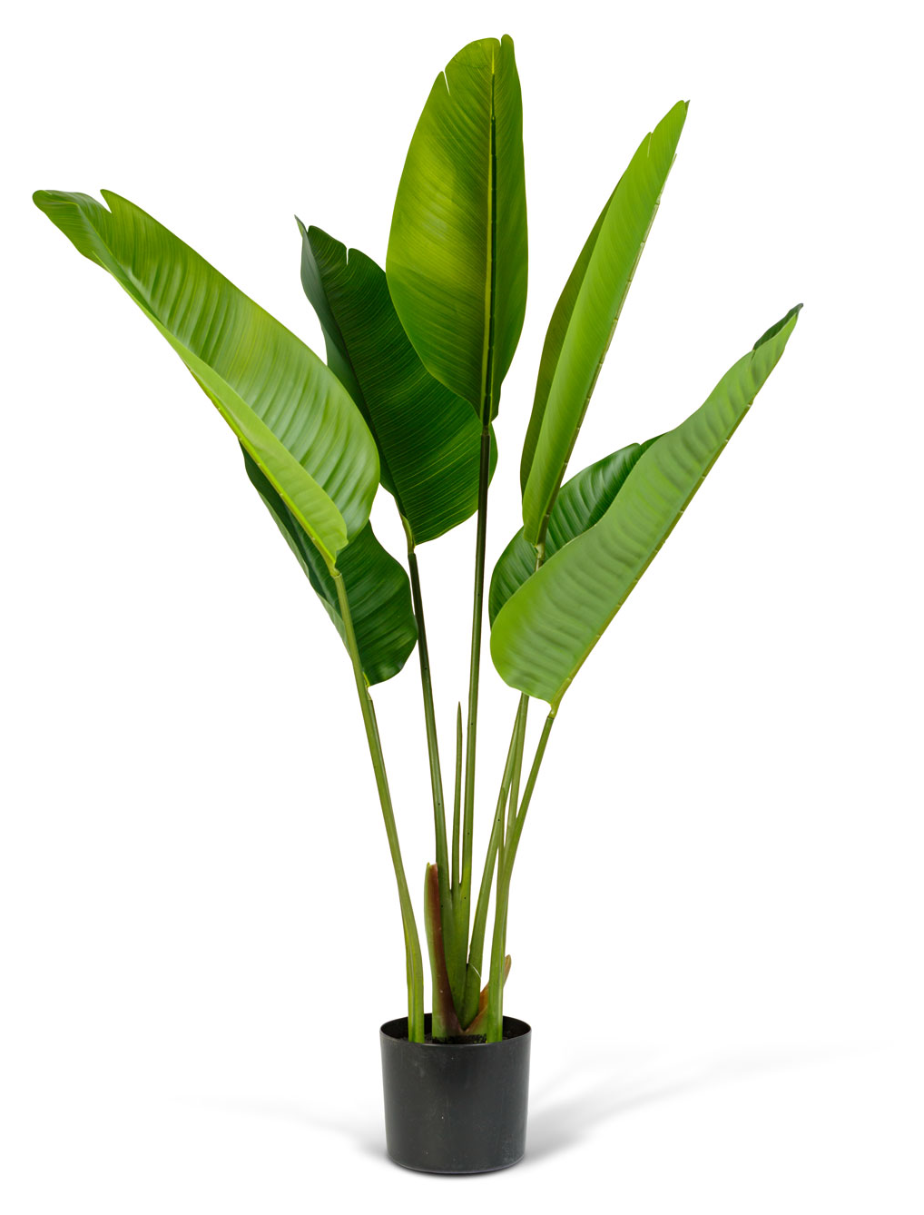 VOG & ARTHS Műnövény dekoráció, banánlevél fa, zöld, 1.2 m (11905A)
