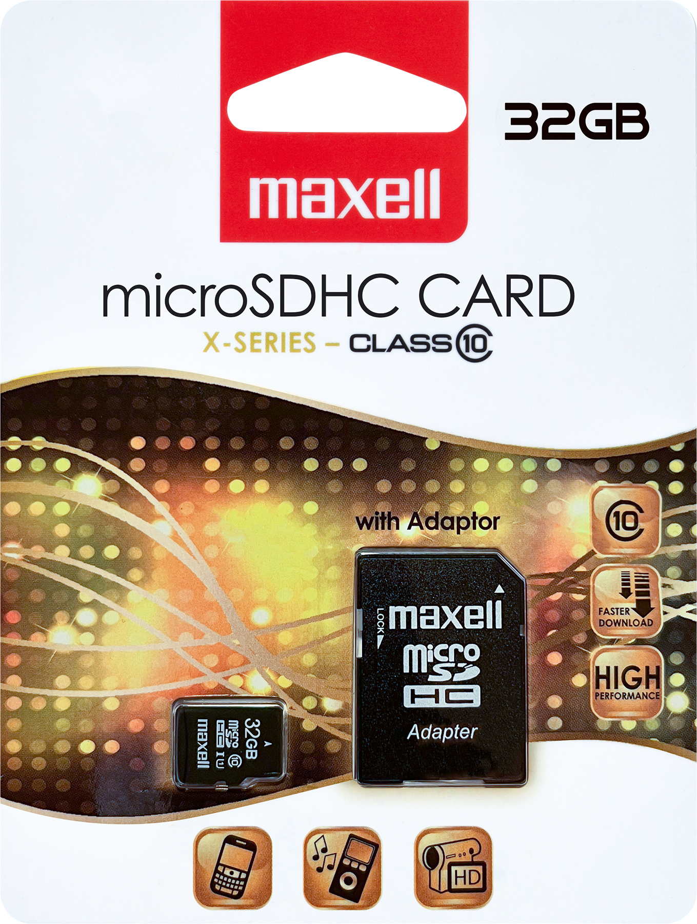 MAXELL microSDHC 32GB kártya
