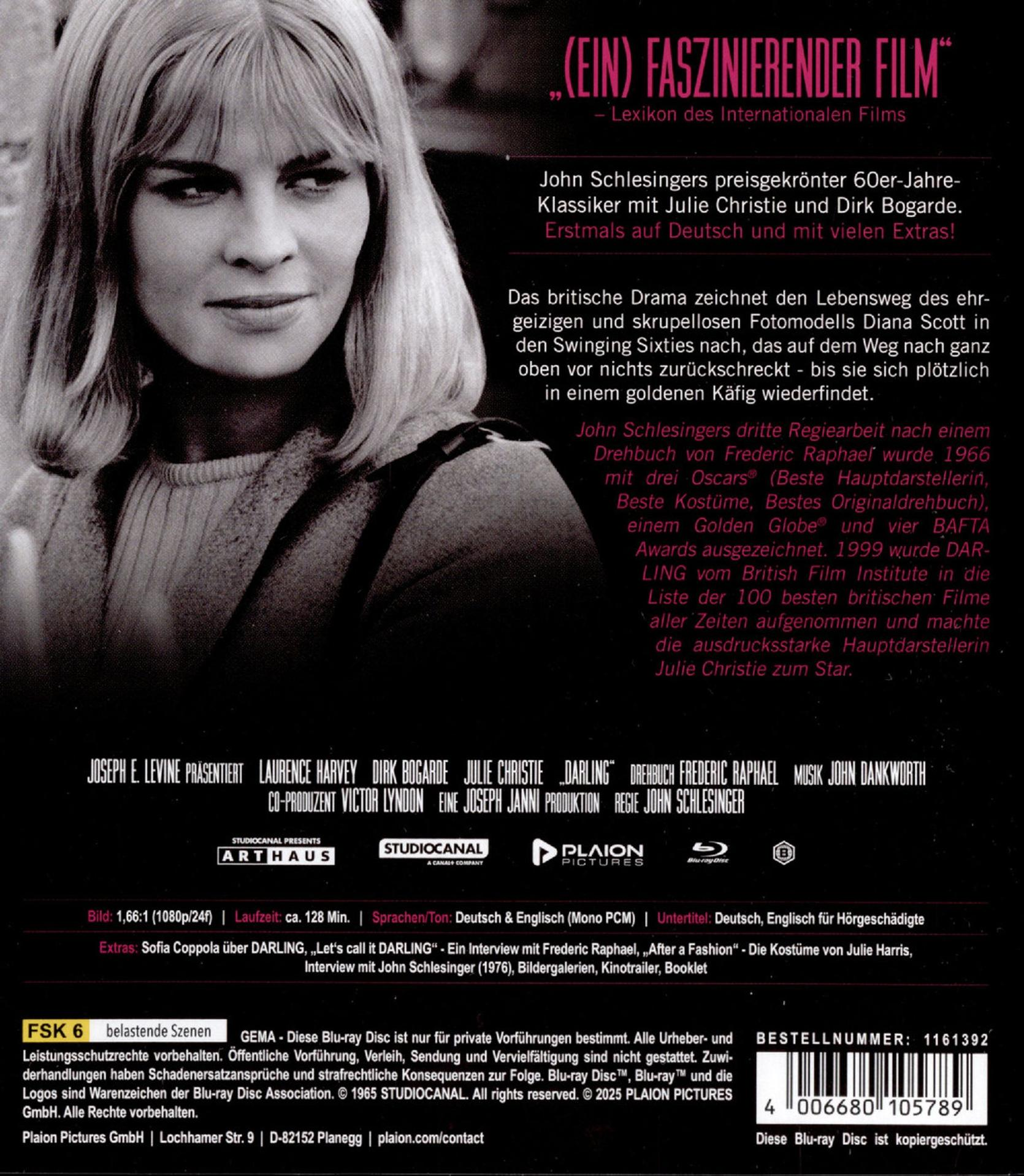 Filmposter. Ein Portrait einer Frau und ein Text in Deutsch.