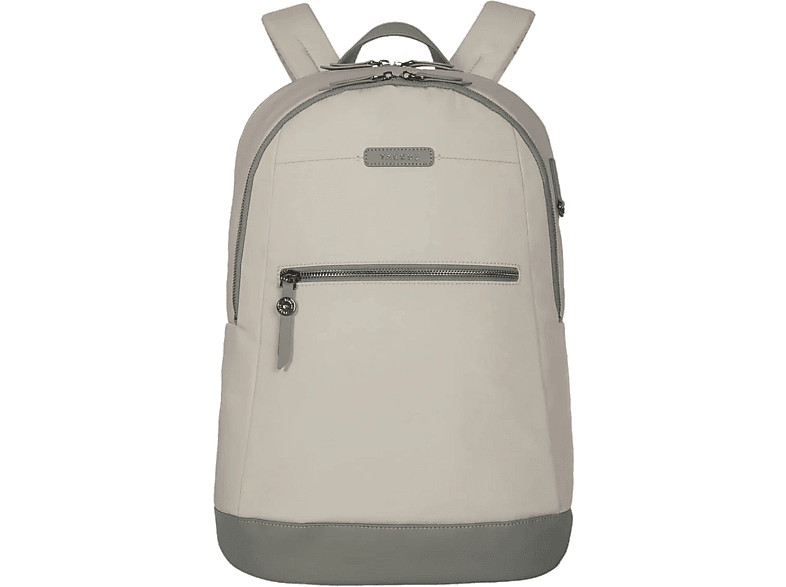 Mochila para portátil - Targus Ávila 15-16", 15l, Piel vegana, Para Portátiles de 16" y menores, Roble francés