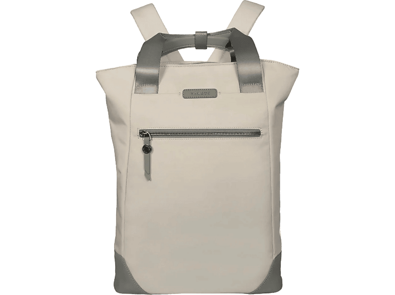 Mochila para portátil - Targus Convertible Ávila 15-16", 15l, Piel vegana, Para Portátiles de 16" y menores, Roble Francés