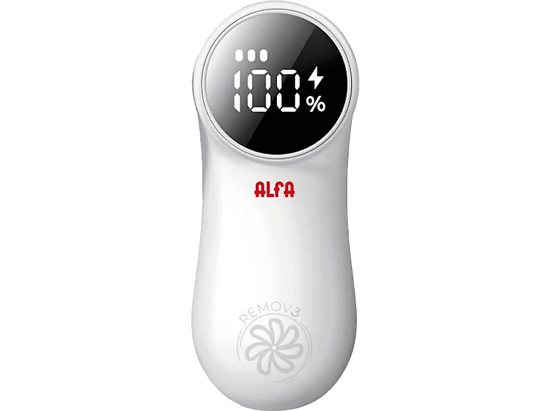 Quitapelusas - Alfa Remov3, 3 Velocidades, 2W, Hasta 3.5h de Autonomía, Blanco