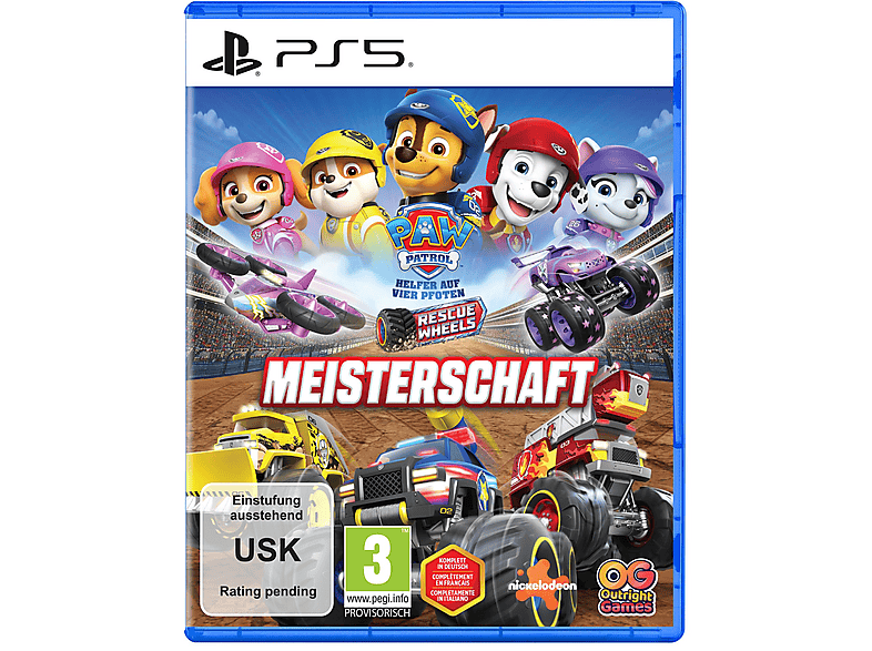 Paw Patrol Rescue Wheels Meisterschaft - PlayStation 5 [Blu-ray]