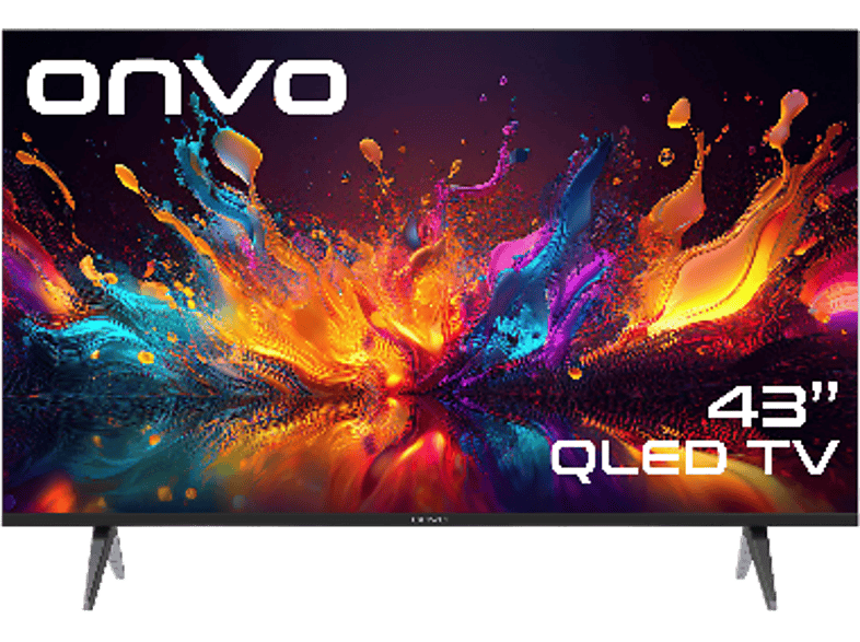 ONVO 43OVF9000FQ 43 inç 109 Ekran Uydu Alıcılı Smart FHD QLED TV