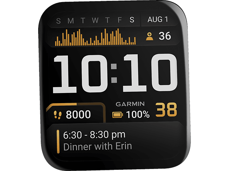 Garmin Smartwatch Venu® X1, Schwarz — Foto 3 von 5