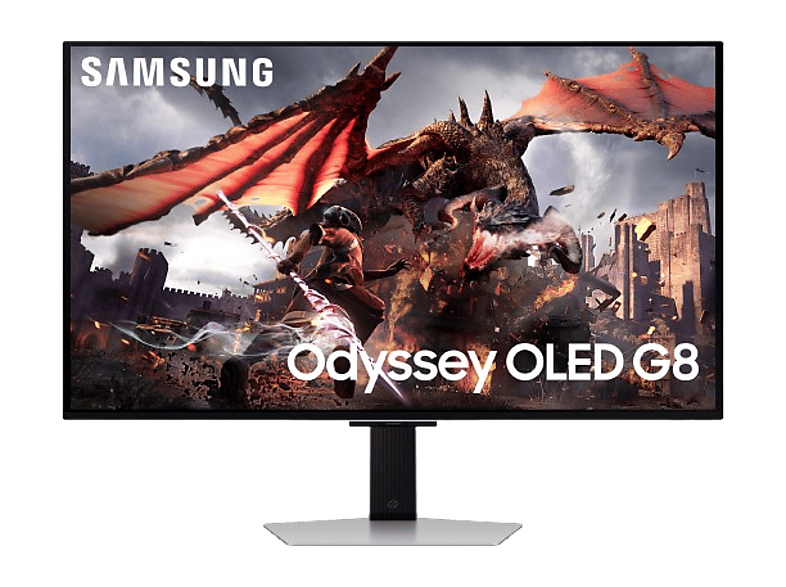 Samsung ODYSSEY OLED G8 LS32DG802SUXEN , 32, 0.03ms, 240Hz, WiFi, Bluetooth, USB 2, Altavoces integrados, Silver