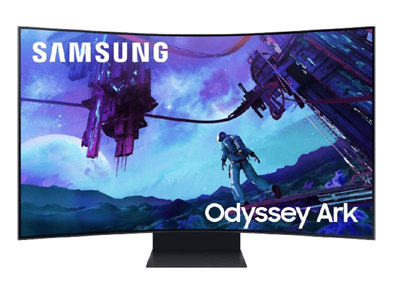 Samsung Odyssey Ark LS55CG970NUXEN, 55, UHD, 1ms, Max 165Hz, WiFi, Bluetooth, Altavoces integrados, Negro