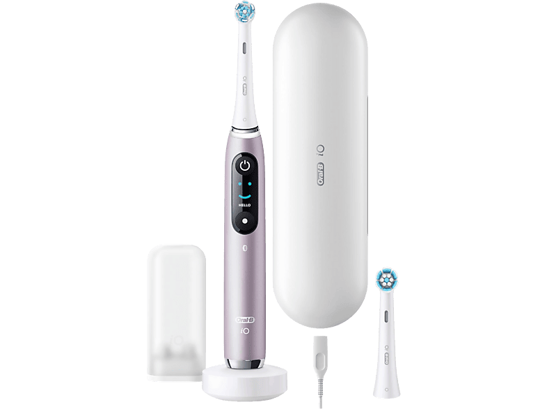 Oral b iO 9 Serisi Şarjlı Diş Fırçası Pembe + Seyahat Kabı