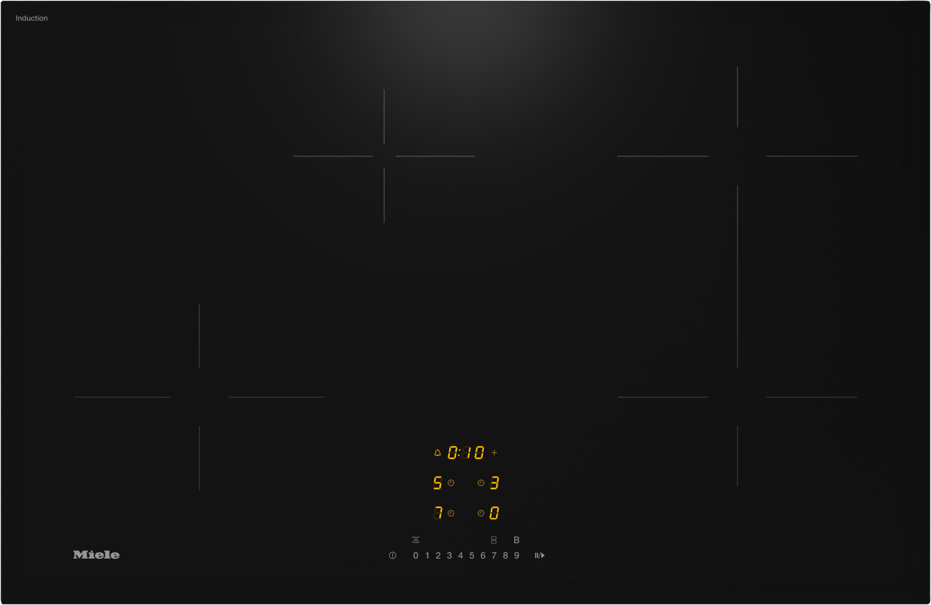 MIELE KM 7373 FL Beépíthető indukciós főzőlap