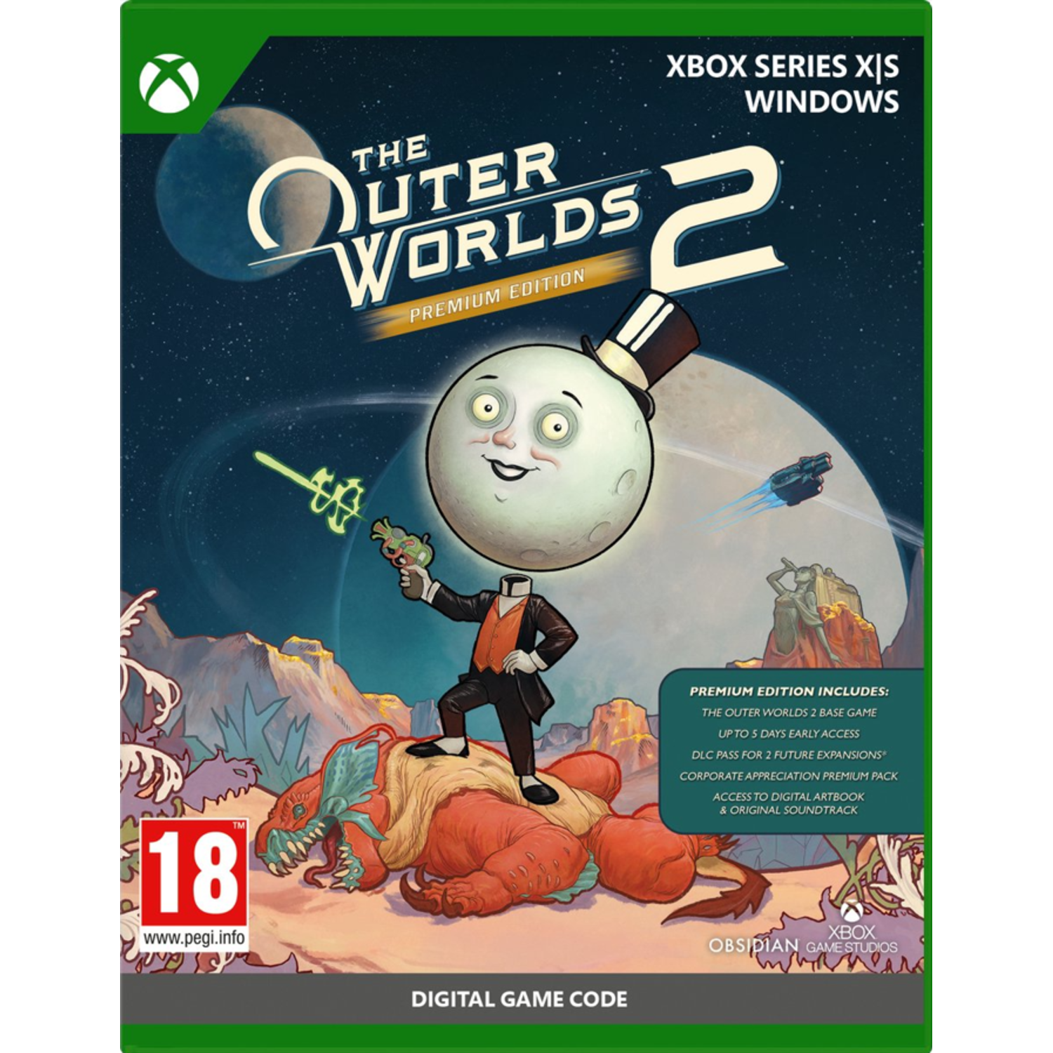 Koch Software The Outer Worlds 2 - Premium Edition Xbox Series X S (code In A Box)