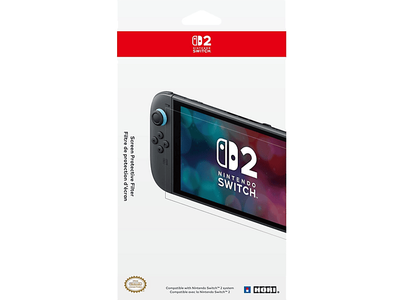 Folia ochronna HORI Screen Protective Filter do Nintendo Switch 2 Przezroczysty