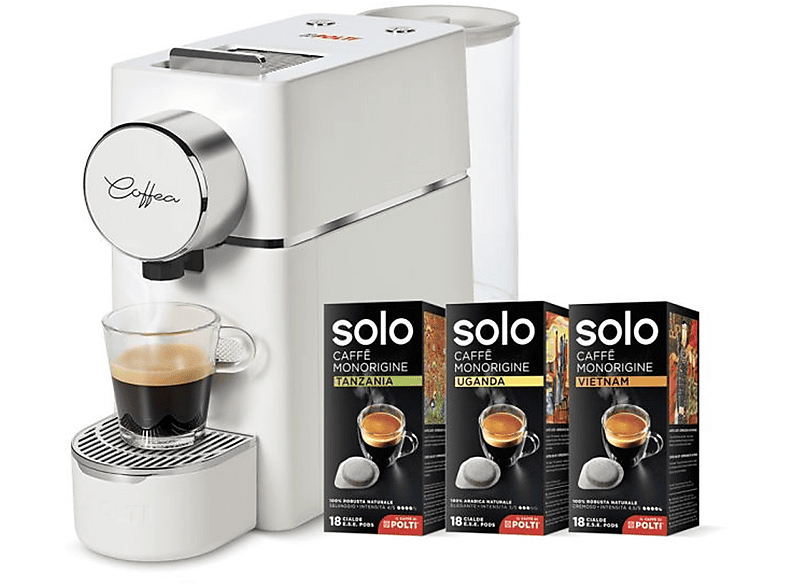 Macchina Caffè Cialde Polti Coffea S18W + 54 Cialde