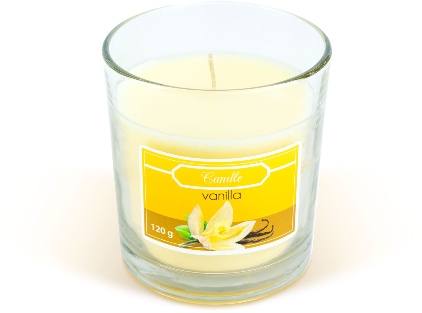 VOG & ARTHS Illatgyertya, vanília, 120 g (58802B)