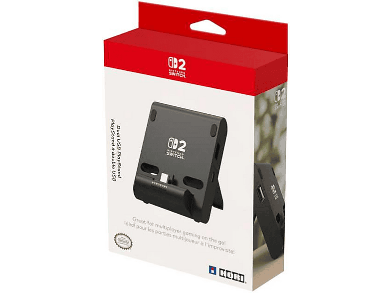 Podstawka HORI PlayStand Dual USB do Nintendo Switch 2 – zdjęcie 2