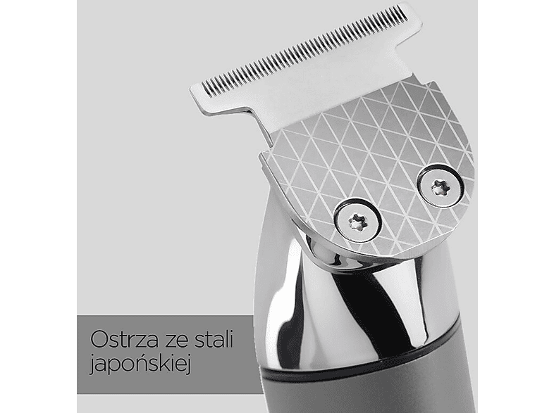 Trymer BABYLISS T996E X-Metal srebrno-szary – zdjęcie 3