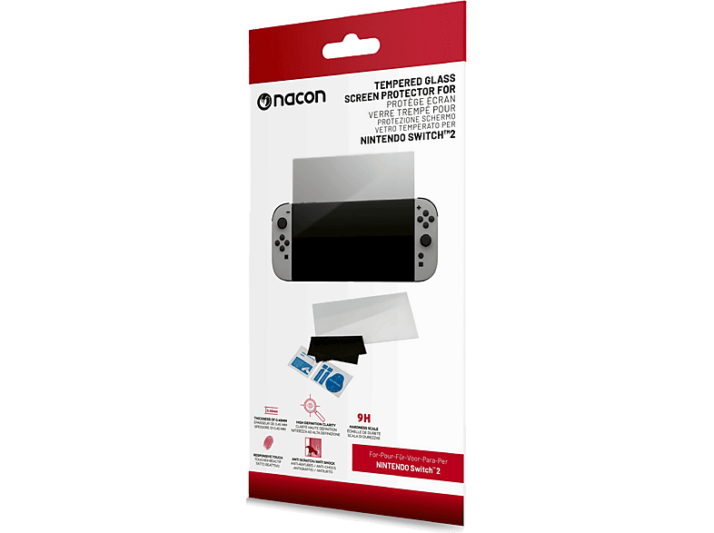 Nacon Tempered Glass Screen Protector do Nintendo Switch 2