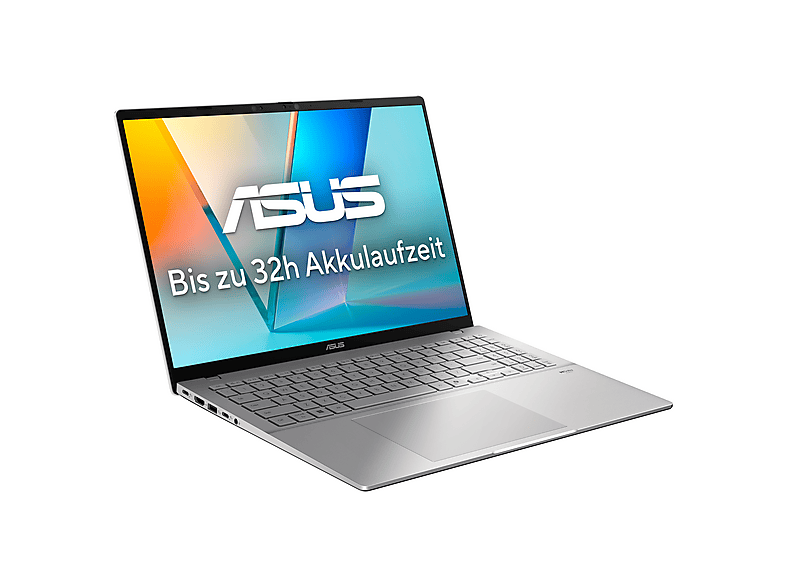 ASUS Vivobook S16 S3607QA-PL004W, Copilot+ PC - 16 Zoll Snapdragon X X1-26-100 GB 512 Adreno™ Onboard Graphics Windows 11 Home