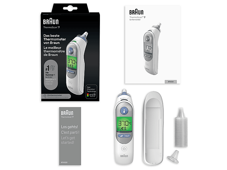 Braun IRT6520 ThermoScan® 7 Ohrthermometer — Foto 4 von 5